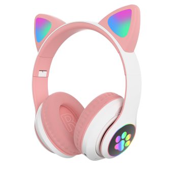 Cute Cat Ears Wireless Bluetooth Headphone