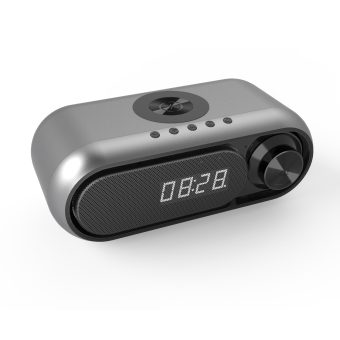 WD-300 Bluetooth Speaker Phone Charger Digital Clock Alarm