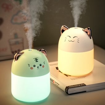 USB Desktop Humidifier With Colorful Atmosphere Light